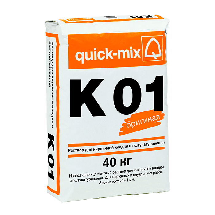Известковый-цементный раствор quick-mix K 01