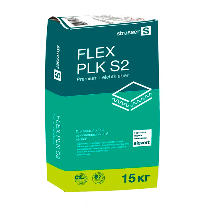 Клей высокоэластичный strasser FLEX PLK S2 белый