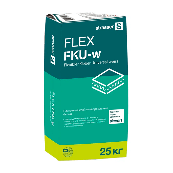 Клей универсальный strasser FLEX FKU-w белый
