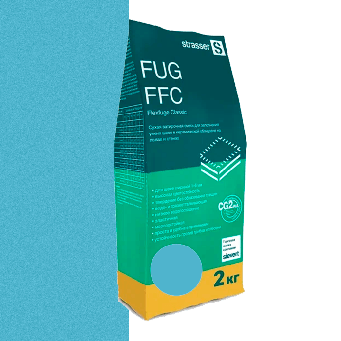 Затирка strasser FUG FFC 24 серо-голубая