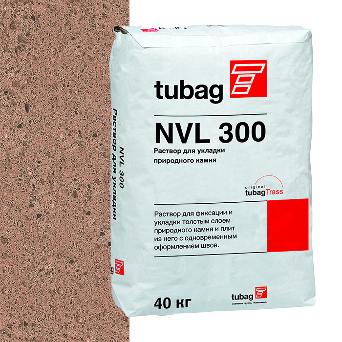 Раствор для укладки камня tubag NVL 300 коричневый