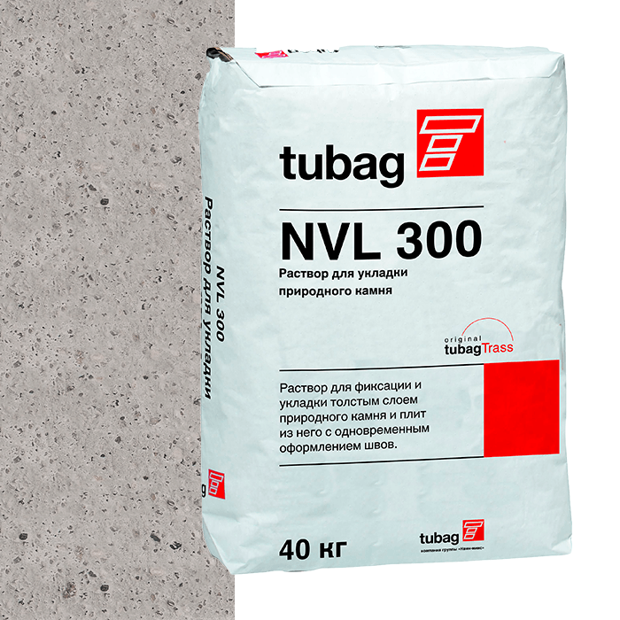 Раствор для укладки камня tubag NVL 300 серый