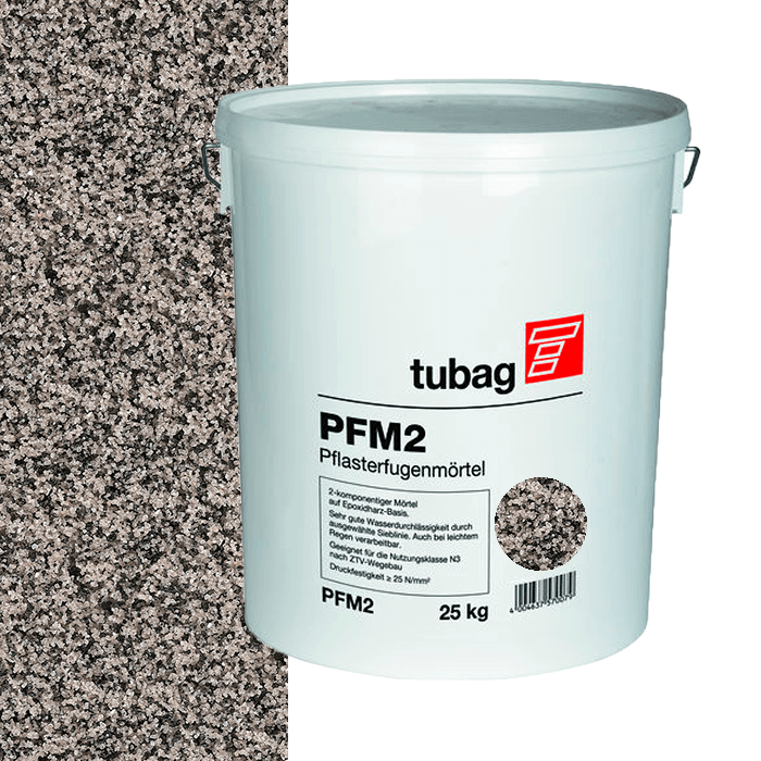 Раствор для заполнения швов tubag PFM2 каменно-серый