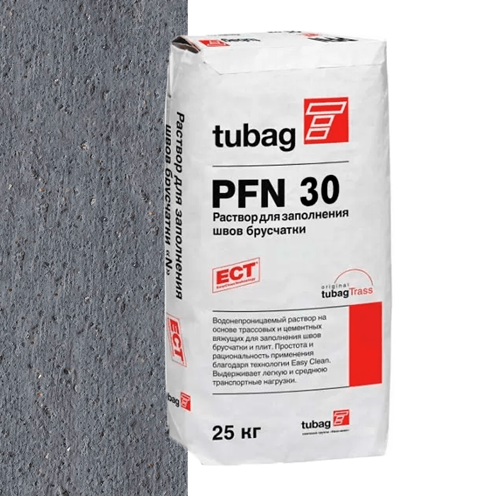 Раствор для заполнения швов tubag PFN 30 антрацитовый