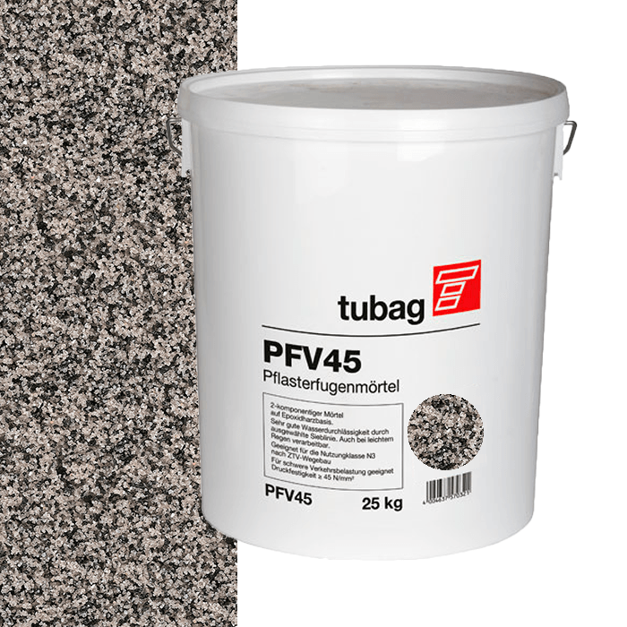 Раствор для заполнения швов tubag PFV 45 каменно-серый