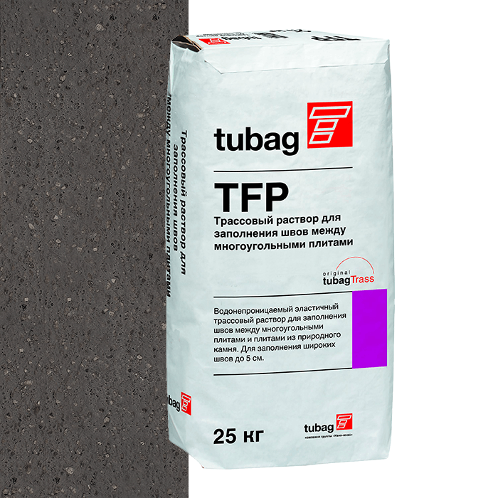 Раствор для заполнения швов tubag TFP антрацитовый