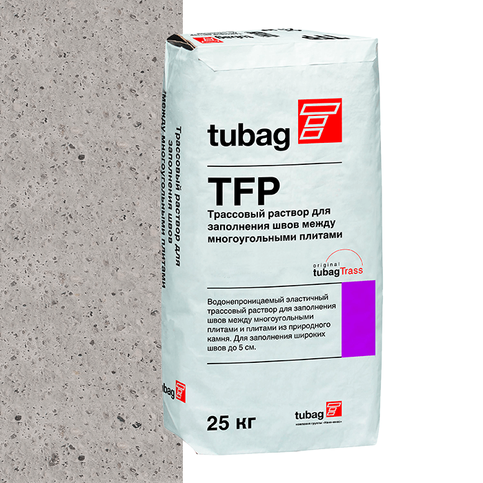 Раствор для заполнения швов tubag TFP серый