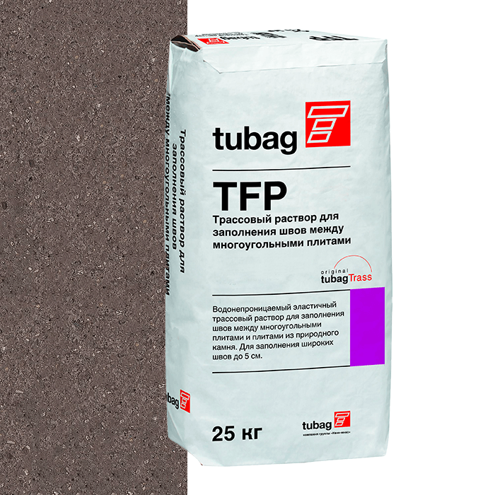 Раствор для заполнения швов tubag TFP тёмно-коричневый